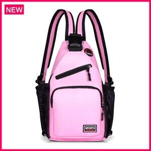 Convertible Crossbody Backpack Sling Bag Adjustable Strap Daypack Travel